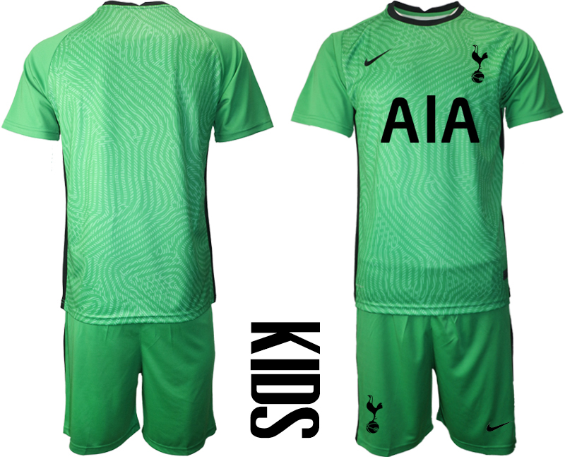 Cheap 2021 Men Tottenham Hotspur green goalkeeper. soccer jerseys